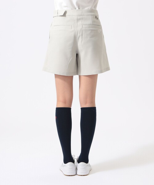 BEAMS GOLF(ビームスゴルフ)の「ORANGE LABEL / リネンライク ストレッチ ラップキュロット(スカート・レディース・ベージュ/ネイビー・SMALL/MEDIUM/LARGE)」の13枚目の写真