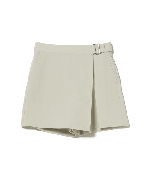 BEAMS GOLF(ビームスゴルフ)の「ORANGE LABEL / リネンライク ストレッチ ラップキュロット(スカート・レディース・ベージュ/ネイビー・SMALL/MEDIUM/LARGE)」の14枚目の写真