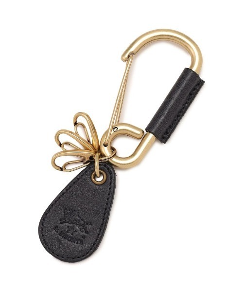 IL BISONTE（イルビゾンテ）の「IL BISONTE / ORIGINAL LEATHER / キーリング（キーホルダー・レディース・ネイビー/オレンジ/レンガ/ダークブラウン/レッド/ホワイト/グリーン/ブラック/オリーブ/グレー/ナチュラル/ライトブラウン・FREE）」の9枚目の写真