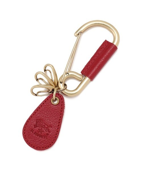 IL BISONTE（イルビゾンテ）の「IL BISONTE / ORIGINAL LEATHER / キーリング（キーホルダー・レディース・ネイビー/オレンジ/レンガ/ダークブラウン/レッド/ホワイト/グリーン/ブラック/オリーブ/グレー/ナチュラル/ライトブラウン・FREE）」の10枚目の写真