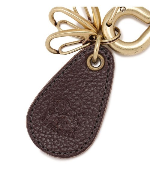 IL BISONTE（イルビゾンテ）の「IL BISONTE / ORIGINAL LEATHER / キーリング（キーホルダー・レディース・ネイビー/オレンジ/レンガ/ダークブラウン/レッド/ホワイト/グリーン/ブラック/オリーブ/グレー/ナチュラル/ライトブラウン・FREE）」の15枚目の写真