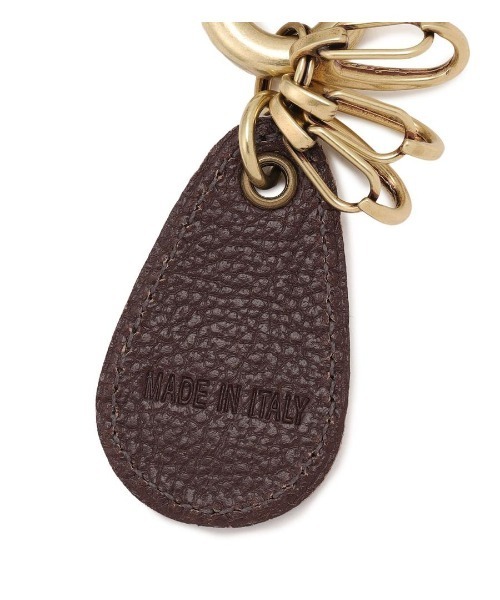 IL BISONTE（イルビゾンテ）の「IL BISONTE / ORIGINAL LEATHER / キーリング（キーホルダー・レディース・ネイビー/オレンジ/レンガ/ダークブラウン/レッド/ホワイト/グリーン/ブラック/オリーブ/グレー/ナチュラル/ライトブラウン・FREE）」の16枚目の写真