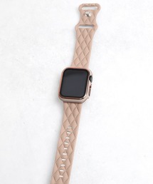 Apple Watch Band / アップルウォッチ キルティングステッチシリコンバンド / Urban Coral
