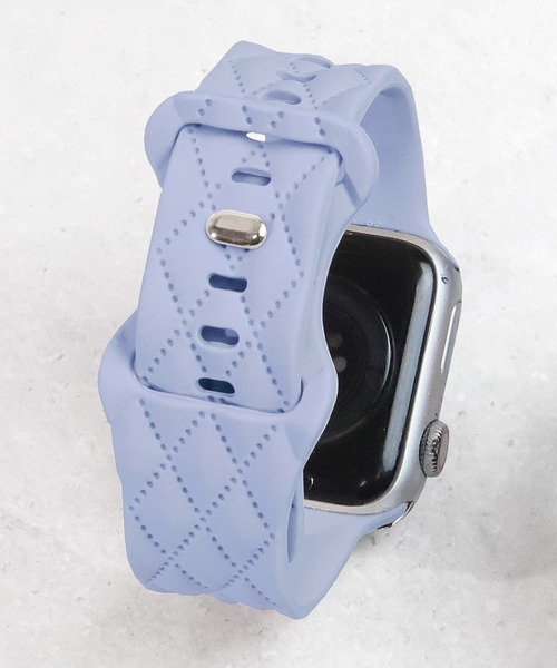 Urban Coral(アーバンコーラル)の「Apple Watch Band / アップルウォッチ キルティングステッチシリコンバンド / Urban Coral(デジタル腕時計・レディース・ピンク系その他/ベージュ系その他/グリーン系その他/ブルー系その他・40mm)」の3枚目の写真