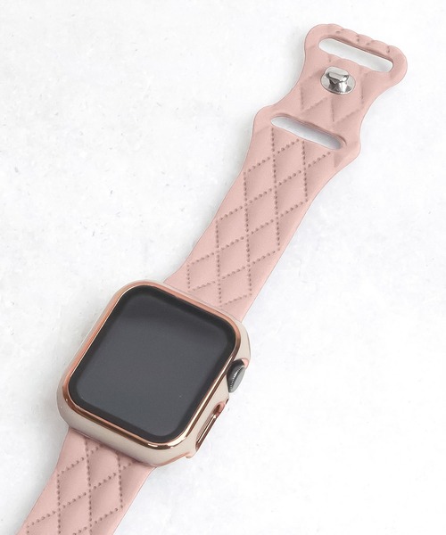 Urban Coral(アーバンコーラル)の「Apple Watch Band / アップルウォッチ キルティングステッチシリコンバンド / Urban Coral(デジタル腕時計・レディース・ピンク系その他/ベージュ系その他/グリーン系その他/ブルー系その他・40mm)」の8枚目の写真