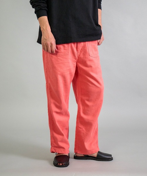 OMNIGOD（オムニゴッド）の「[OMNIGOD mens / オムニゴッド] CLツイル PWイージーパンツ（その他パンツ・メンズ・サーモンピンク・2/3）」の13枚目の写真