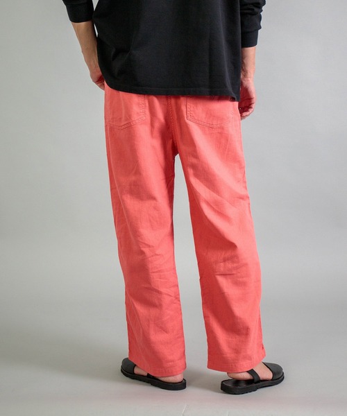 OMNIGOD（オムニゴッド）の「[OMNIGOD mens / オムニゴッド] CLツイル PWイージーパンツ（その他パンツ・メンズ・サーモンピンク・2/3）」の3枚目の写真