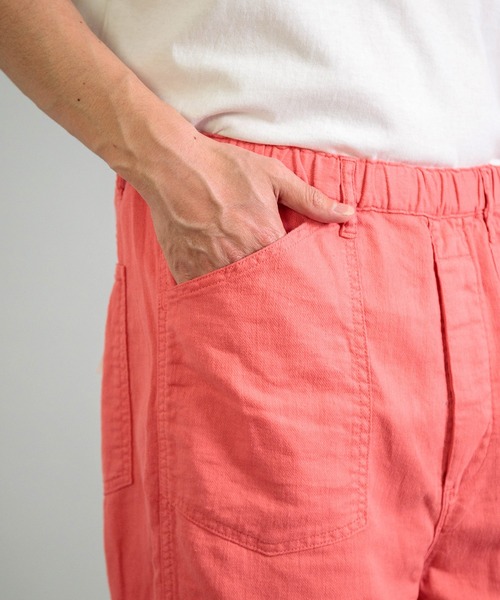OMNIGOD（オムニゴッド）の「[OMNIGOD mens / オムニゴッド] CLツイル PWイージーパンツ（その他パンツ・メンズ・サーモンピンク・2/3）」の5枚目の写真