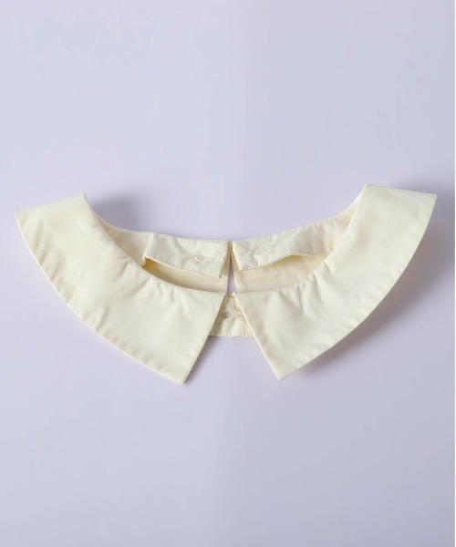 AMELY(エミリー)の「付け襟取り外し可能 2way ジャガードペプラムブラウス(シャツ/ブラウス・レディース・ブラック/ベージュ・L/M)」の18枚目の写真