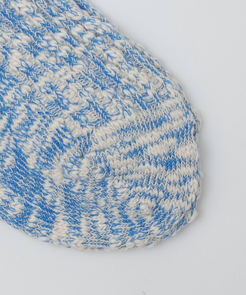 SHIPS（シップス）の「ANONYMOUS: ライト スラブ ライン クルー ソックス（ソックス/靴下・メンズ・ブルー/グリーン/ブラウン/グレー・ONE SIZE）」の7枚目の写真