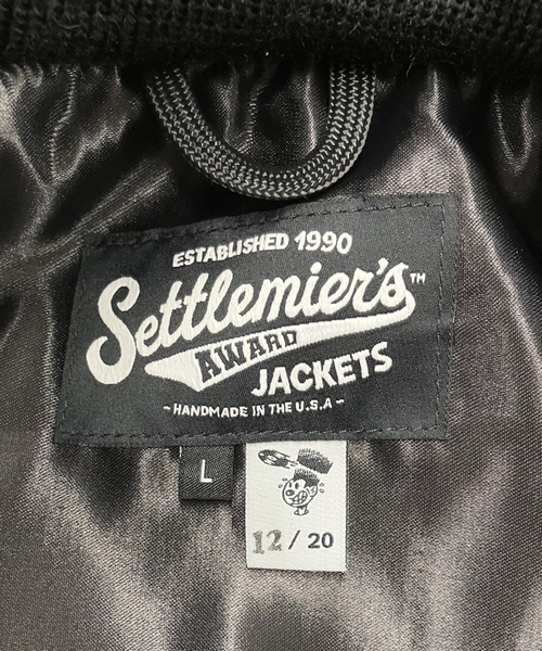 JOURNAL STANDARD（ジャーナルスタンダード）の「Nervous Records / ナーヴァス・レコーズ × JOURNAL STANDARD ジャケット（スタジャン・メンズ・ブラック・MEDIUM/LARGE/X-LARGE）」の3枚目の写真