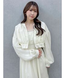 dazzlin（ダズリン）の「パールツキチュールブルゾン（ブルゾン）」