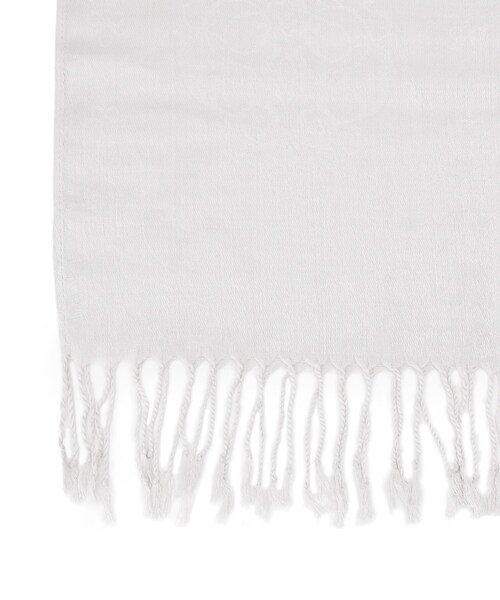 ITS'DEMO（イッツデモ）の「【手洗い可】ダマスク柄ストール（ストール/ショール・レディース・ピンク系その他/ベージュ系その他3/パープル系1/ライトグレー系・00）」の7枚目の写真