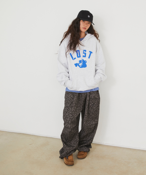 LMCの「LOST BEAR HOODIE light heather gray（パーカー・メンズ・その他・LARGE/MEDIUM/SMALL/X-LARGE）」の2枚目の写真