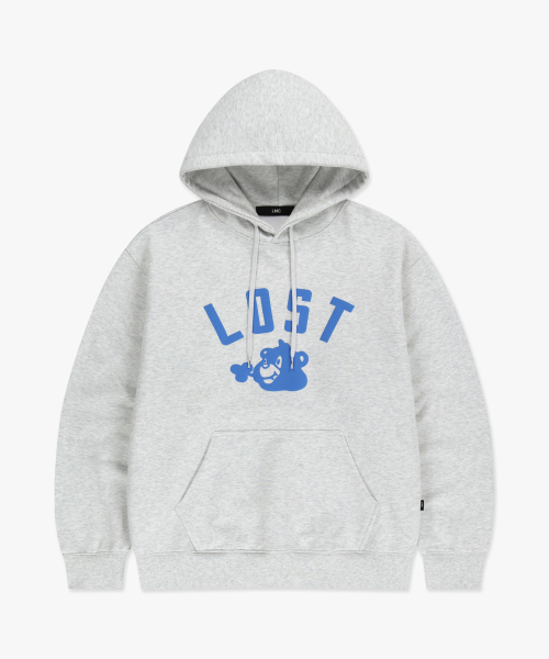 LMCの「LOST BEAR HOODIE light heather gray（パーカー・メンズ・その他・LARGE/MEDIUM/SMALL/X-LARGE）」の4枚目の写真