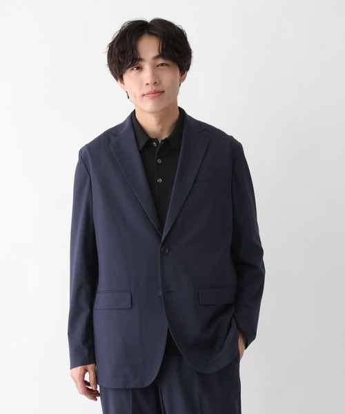 GLOBAL WORK（グローバルワーク）の「アーバンジャケット/AIR/632491（テーラードジャケット・メンズ・ネイビー/チャコールグレー・X-LARGE/LARGE/MEDIUM/SMALL）」の2枚目の写真