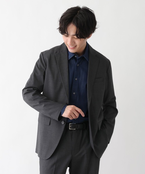 GLOBAL WORK（グローバルワーク）の「アーバンジャケット/AIR/632491（テーラードジャケット・メンズ・ネイビー/チャコールグレー・X-LARGE/LARGE/MEDIUM/SMALL）」の22枚目の写真