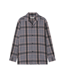 OCHERS（オーカーズ）の「チェックシャツ No.0002 ペールピンク（シャツ/ブラウス）」