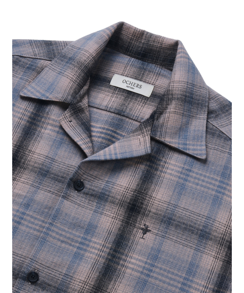 OCHERS(オーカーズ)の「チェックシャツ No.0002 ペールピンク(シャツ/ブラウス・メンズ・その他・1/2/3)」の3枚目の写真