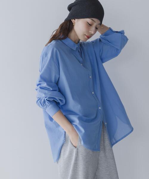 URBAN RESEARCH Sonny Label(アーバンリサーチサニーレーベル)の「エアリーコットンストライプアソートシャツ(シャツ/ブラウス・レディース・ミント/ラベンダー/ブルー/ピンク・FREE)」の14枚目の写真