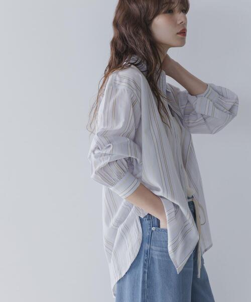 URBAN RESEARCH Sonny Label（アーバンリサーチサニーレーベル）の「エアリーコットンストライプアソートシャツ（シャツ/ブラウス・レディース・ミント/ラベンダー/ブルー/ピンク・FREE）」の20枚目の写真