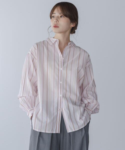 URBAN RESEARCH Sonny Label（アーバンリサーチサニーレーベル）の「エアリーコットンストライプアソートシャツ（シャツ/ブラウス・レディース・ミント/ラベンダー/ブルー/ピンク・FREE）」の11枚目の写真