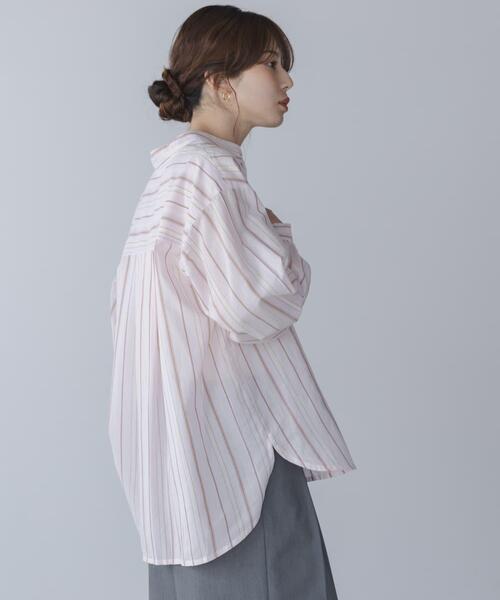 URBAN RESEARCH Sonny Label（アーバンリサーチサニーレーベル）の「エアリーコットンストライプアソートシャツ（シャツ/ブラウス・レディース・ミント/ラベンダー/ブルー/ピンク・FREE）」の10枚目の写真