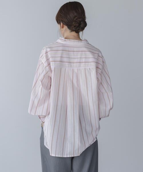 URBAN RESEARCH Sonny Label（アーバンリサーチサニーレーベル）の「エアリーコットンストライプアソートシャツ（シャツ/ブラウス・レディース・ミント/ラベンダー/ブルー/ピンク・FREE）」の9枚目の写真