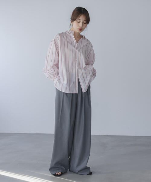 URBAN RESEARCH Sonny Label（アーバンリサーチサニーレーベル）の「エアリーコットンストライプアソートシャツ（シャツ/ブラウス・レディース・ミント/ラベンダー/ブルー/ピンク・FREE）」の8枚目の写真