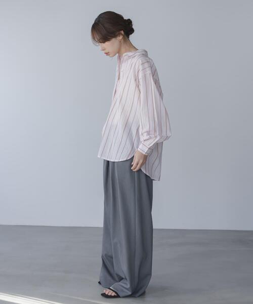 URBAN RESEARCH Sonny Label（アーバンリサーチサニーレーベル）の「エアリーコットンストライプアソートシャツ（シャツ/ブラウス・レディース・ミント/ラベンダー/ブルー/ピンク・FREE）」の7枚目の写真