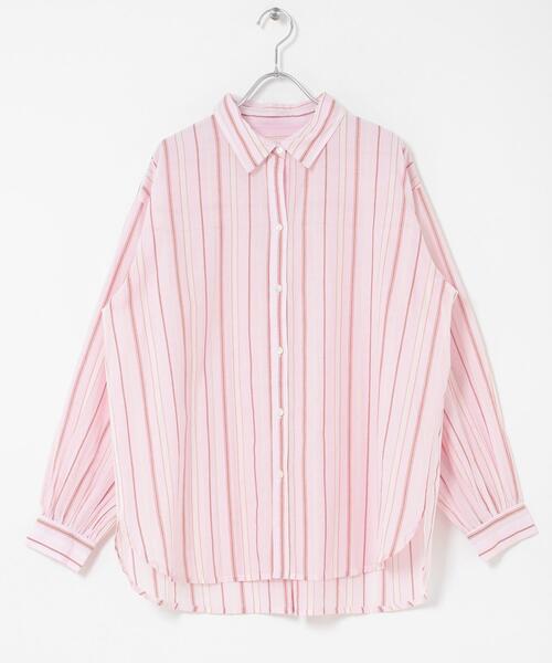 URBAN RESEARCH Sonny Label（アーバンリサーチサニーレーベル）の「エアリーコットンストライプアソートシャツ（シャツ/ブラウス・レディース・ミント/ラベンダー/ブルー/ピンク・FREE）」の6枚目の写真
