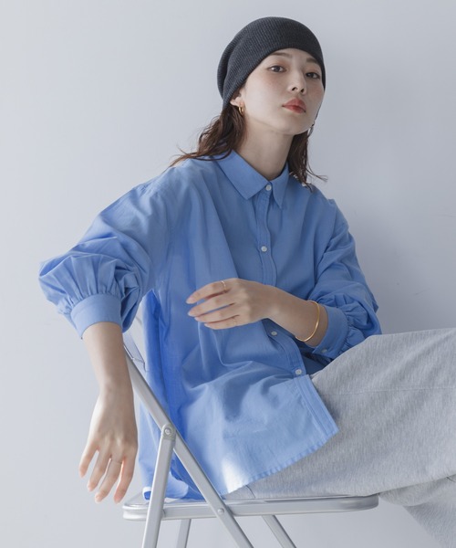 URBAN RESEARCH Sonny Label（アーバンリサーチサニーレーベル）の「エアリーコットンストライプアソートシャツ（シャツ/ブラウス・レディース・ミント/ラベンダー/ブルー/ピンク・FREE）」の2枚目の写真