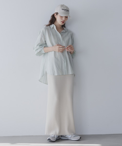 URBAN RESEARCH Sonny Label（アーバンリサーチサニーレーベル）の「エアリーコットンストライプアソートシャツ（シャツ/ブラウス・レディース・ミント/ラベンダー/ブルー/ピンク・FREE）」の10枚目の写真