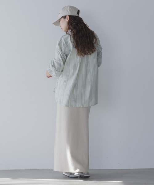 URBAN RESEARCH Sonny Label（アーバンリサーチサニーレーベル）の「エアリーコットンストライプアソートシャツ（シャツ/ブラウス・レディース・ミント/ラベンダー/ブルー/ピンク・FREE）」の11枚目の写真