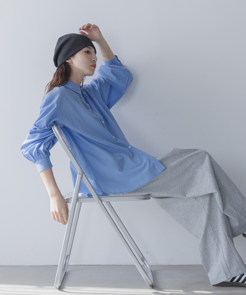 URBAN RESEARCH Sonny Label（アーバンリサーチサニーレーベル）の「エアリーコットンストライプアソートシャツ（シャツ/ブラウス・レディース・ミント/ラベンダー/ブルー/ピンク・FREE）」の12枚目の写真