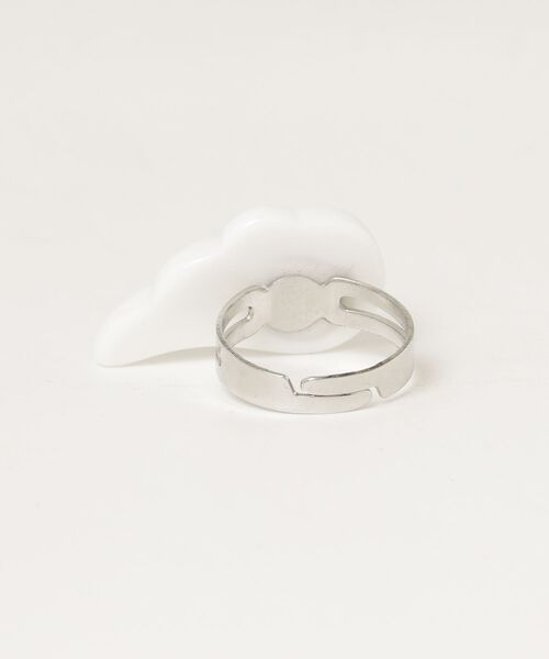 Vini(ヴィニ)の「ウィッシュコアエンジェルウィングモチーフリング(リング・レディース・ホワイト・FREE)」の5枚目の写真