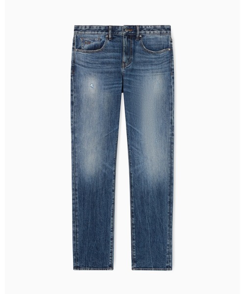 ARMANI EXCHANGE(アルマーニエクスチェンジ)の「【A|X アルマーニ エクスチェンジ】ブルーウォッシュ スリムフィット デニムパンツ_J14 SLIM(デニムパンツ・メンズ・インディゴブルー・33inch/32inch/31inch/30inch/28inch/34inch/29inch)」の5枚目の写真