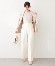 natural couture | 〈osono〉ワイドパンツ(スラックス)