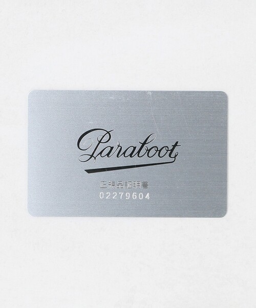 Paraboot(パラブーツ)の「【別注】<Paraboot>GRAIN CHAMBORD/キャビアグレイン シャンボード/シューズ(モカシン/デッキシューズ・メンズ・ブラック・7h/7/6h/6)」の2枚目の写真