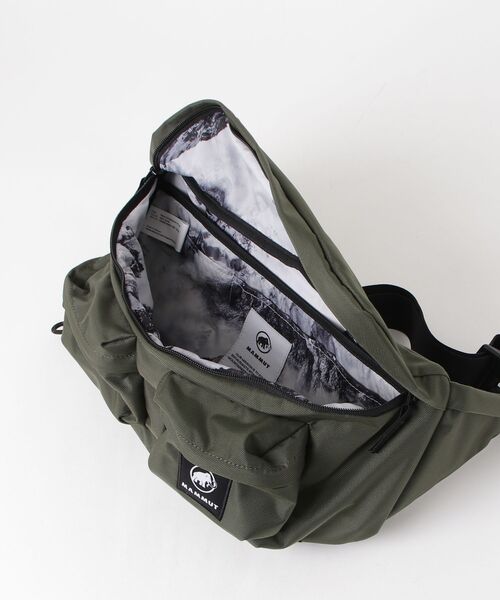Mammut（マムート）の「エクセロン 2.0 ウエストパック ジャパンエクスクルーシブ ラージ / Xeron 2.0 Waistpack JE Large（ボディバッグ/ウエストポーチ・メンズ・カーキ・5L）」の4枚目の写真