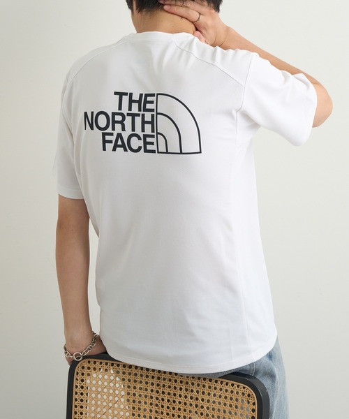 THE NORTH FACE(ザノースフェイス)の「【THE NORTH FACE】S/S ES AMPERE CREW(Tシャツ/カットソー・メンズ・ホワイト/ブラック・XL/L/M)」の1枚目の写真