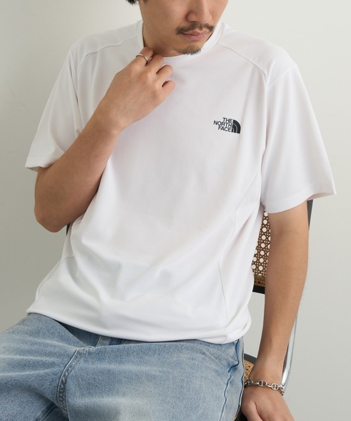THE NORTH FACE(ザノースフェイス)の「【THE NORTH FACE】S/S ES AMPERE CREW(Tシャツ/カットソー・メンズ・ホワイト/ブラック・XL/L/M)」の6枚目の写真