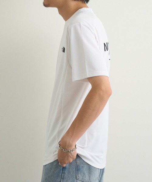 THE NORTH FACE(ザノースフェイス)の「【THE NORTH FACE】S/S ES AMPERE CREW(Tシャツ/カットソー・メンズ・ホワイト/ブラック・XL/L/M)」の4枚目の写真
