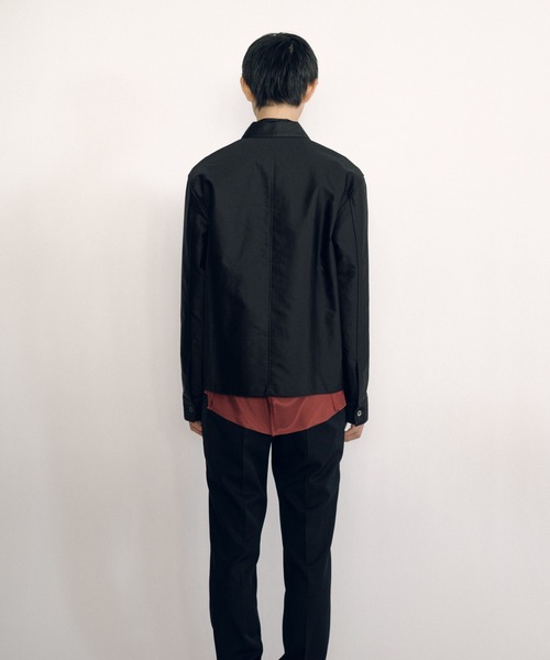 KEISUKEYOSHIDA(ケイスケヨシダ)の「Zip-up Blouson (camisole lining)(ブルゾン・レディース・ブラック・FREE)」の17枚目の写真