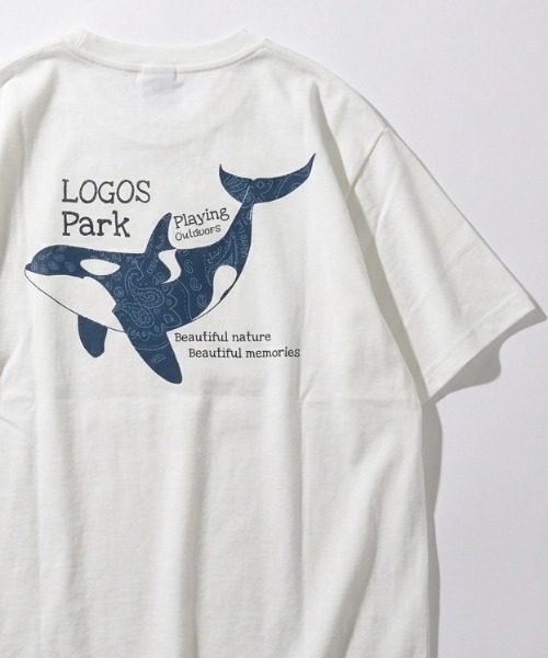 LOGOS(���S�X)��2026SS LOGOS/���S�X �A�j�}�� �t�����g/�o�b�N�v�����g ����T�V���c ���f�B�[�X �����Y(T�V���c/�J�b�g�\�[)