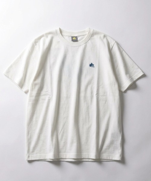 LOGOS（ロゴス）の「2026SS LOGOS/ロゴス アニマル フロント/バックプリント 半袖Tシャツ レディース メンズ（Tシャツ/カットソー・メンズ・スミクロ/ベージュ/ネイビー/ホワイト/ホワイト系その他/カーキ・M/L/LL）」の7枚目の写真
