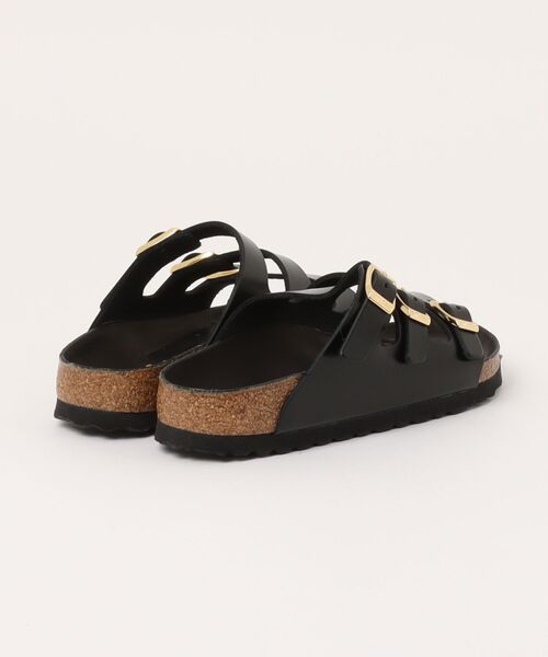 BIRKENSTOCK（ビルケンシュトック）の「ビルケンシュトック 1032029 Florida Flesh HEX Amalfi Black【Narrow幅】/ フロリダフレッシュ ブラック（サンダル・レディース・ブラック・40/39/38/37/36/35/43/41/42）」の2枚目の写真