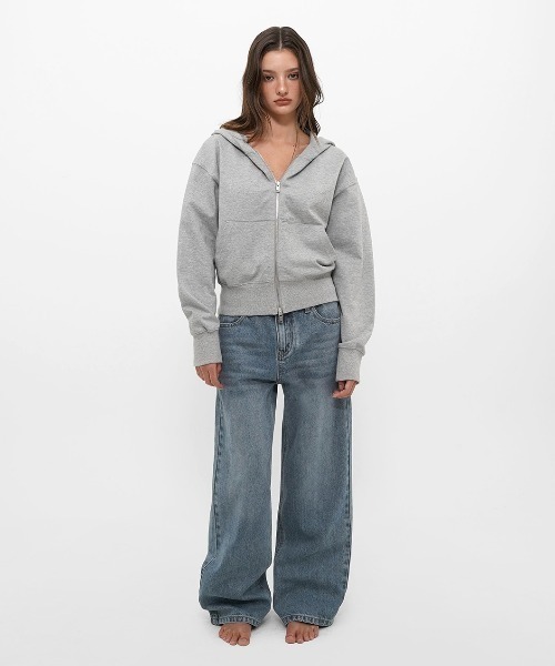 BLACKUP（ブラックアップ）の「[B-DENIM] WASHING LOW SLIM BOOTS-CUT JEANS 053（デニムパンツ・レディース・ライトブルー/ブルー・SMALL/MEDIUM/LARGE）」の11枚目の写真