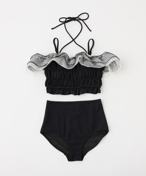 one after another NICE CLAUP 水着 swimwear/フリルトップス+ミニスカート（水着）｜one after another