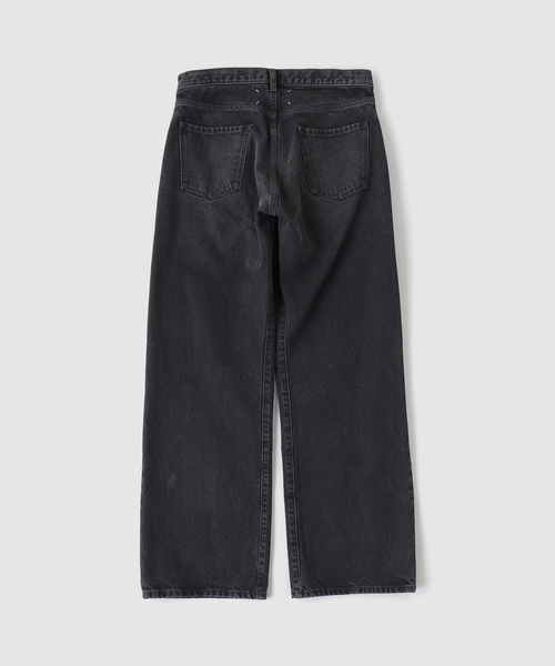 Maison Margiela（メゾンマルジェラ）の「MAISON MARGIELA(メゾン マルジェラ) CONTRAST POKET DENIM パンツ（デニムパンツ・メンズ・ブラック/ブルー・44/42）」の3枚目の写真